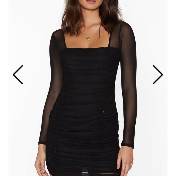 Nasty Gal Dresses & Skirts - Nasty Gal Mesh Mini Dress 6